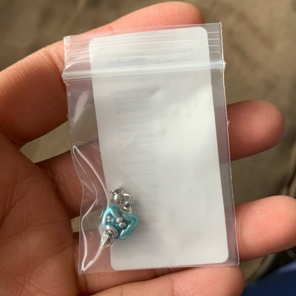 NWOT Disney Aladdin Genie & Lamp Dangle Charm Pendant Sterling Silver 925 - Picture 4 of 12